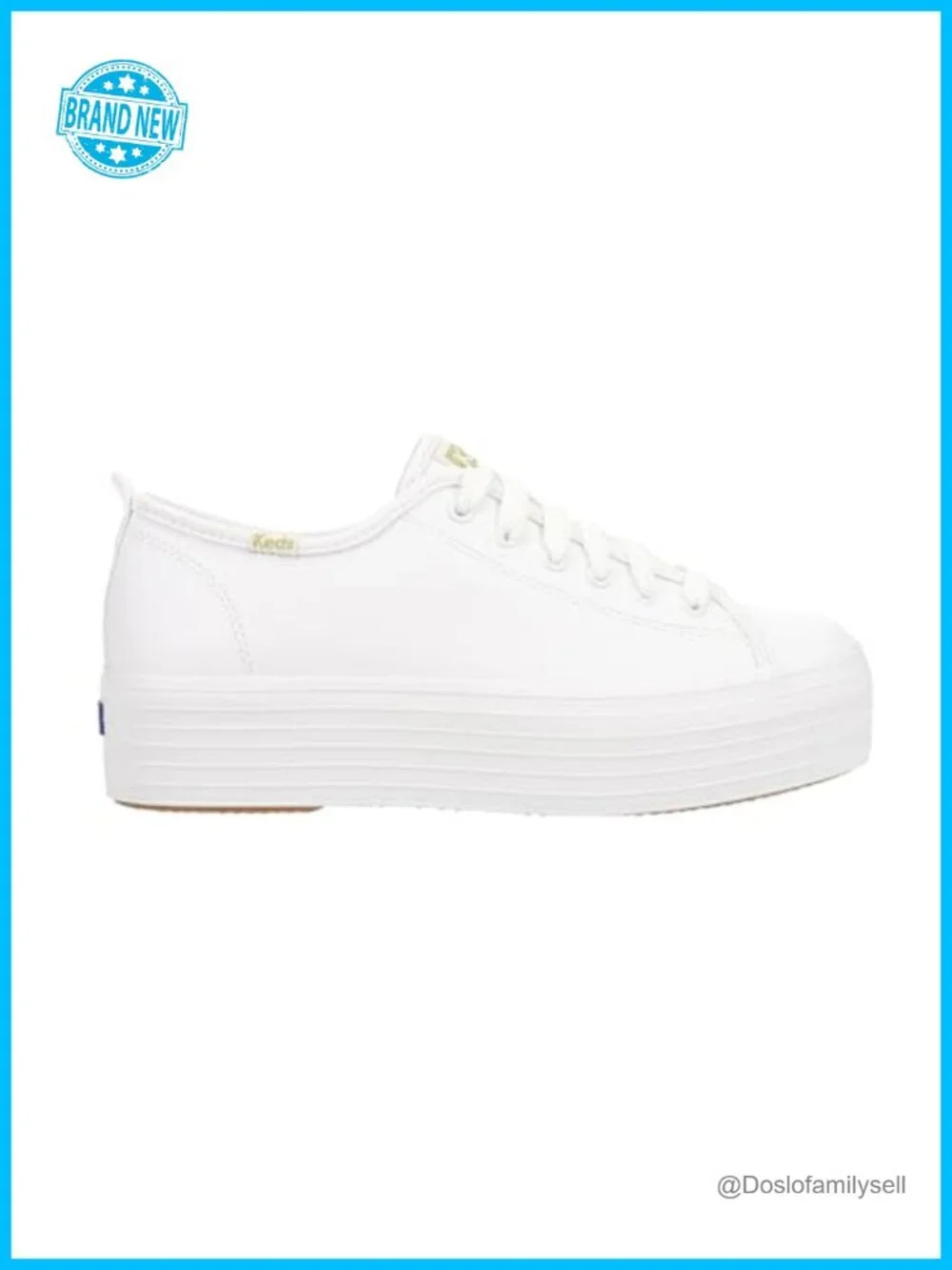 Platform Lace Up Sneakers Cushioned Lightweight Leather Lining
